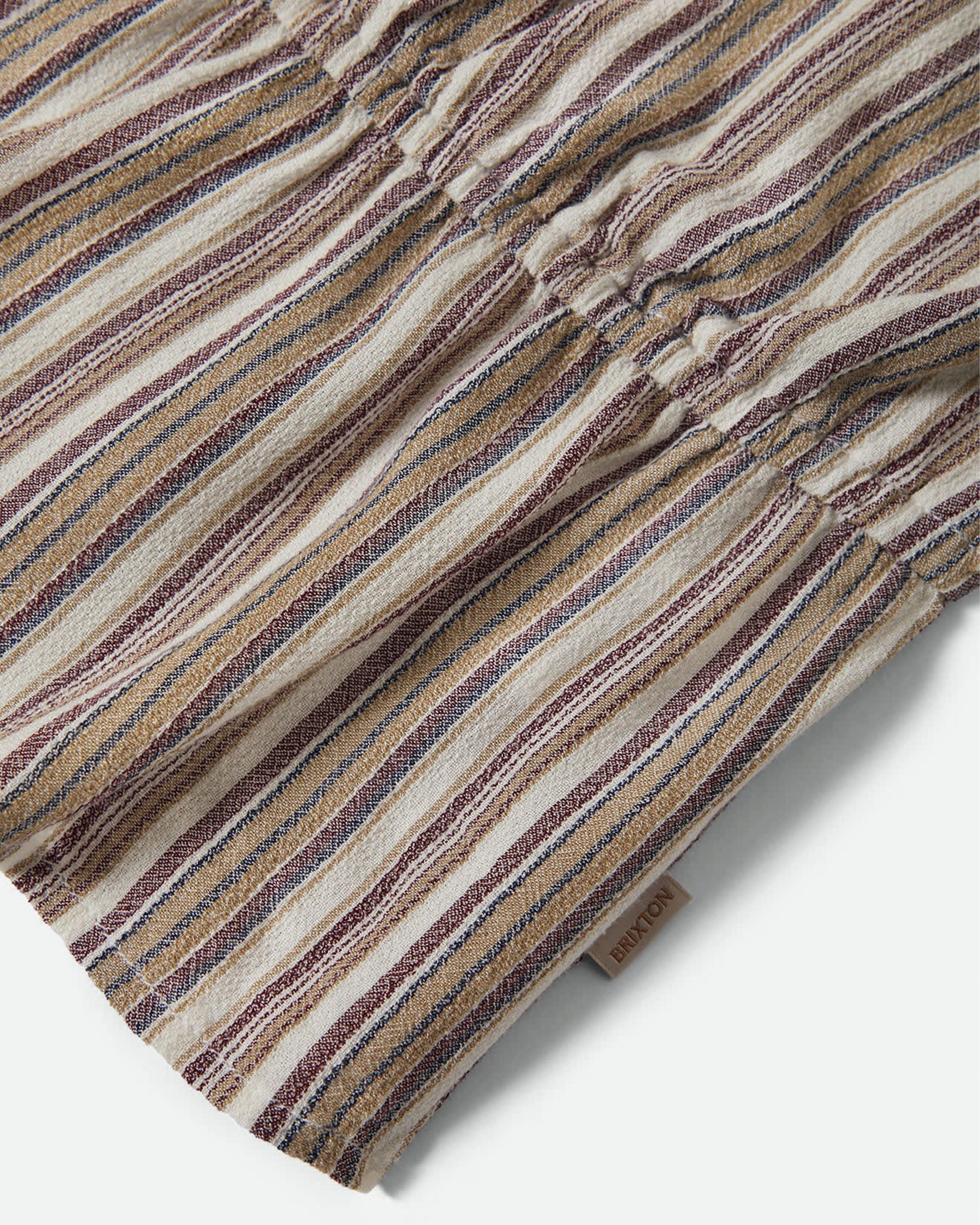 Women's The Abigail Tie Top - Worn In Red Robust Red Stripe - Image 8