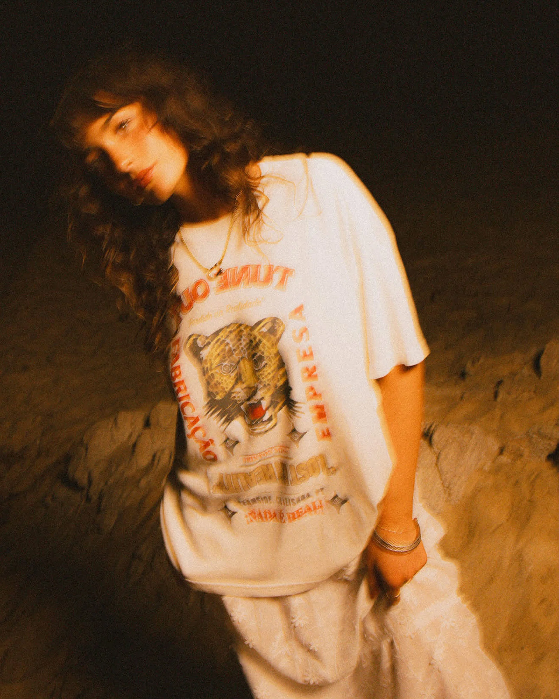 Women's The Getaway Oversized Boyfriend T-Shirt - Vintage White - Image 6