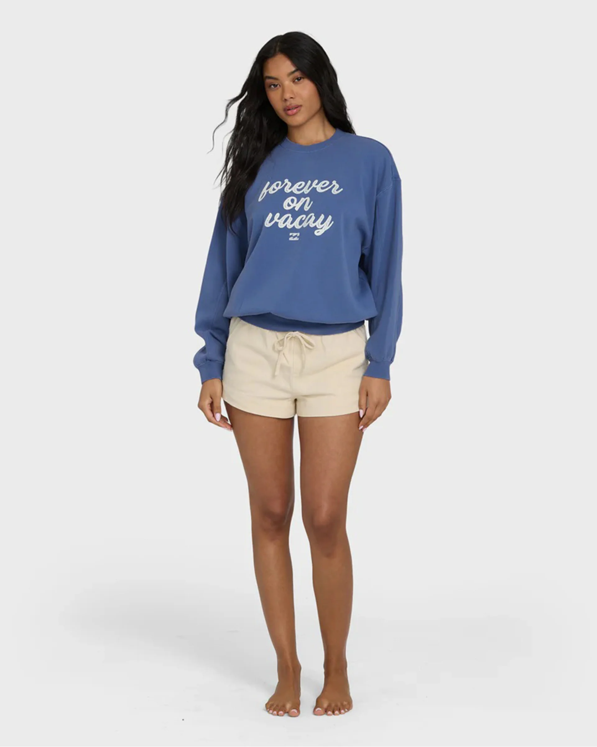 Women's Treasure Cay Crewneck Sweatshirt - Dutch Blue - Image 4