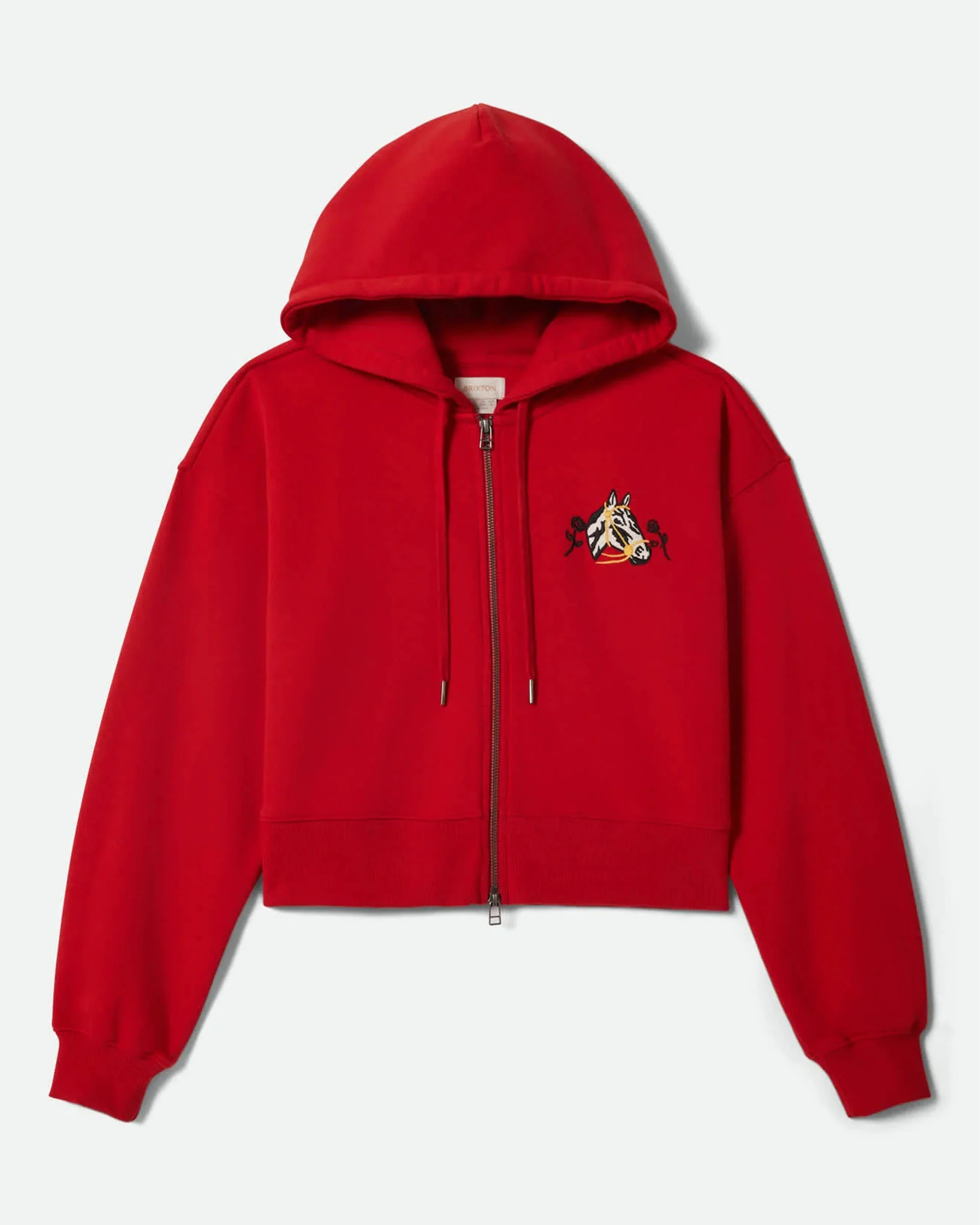 Women's Trophy Horse Cropped Zip Hood - Adrenaline Rush - Image 2