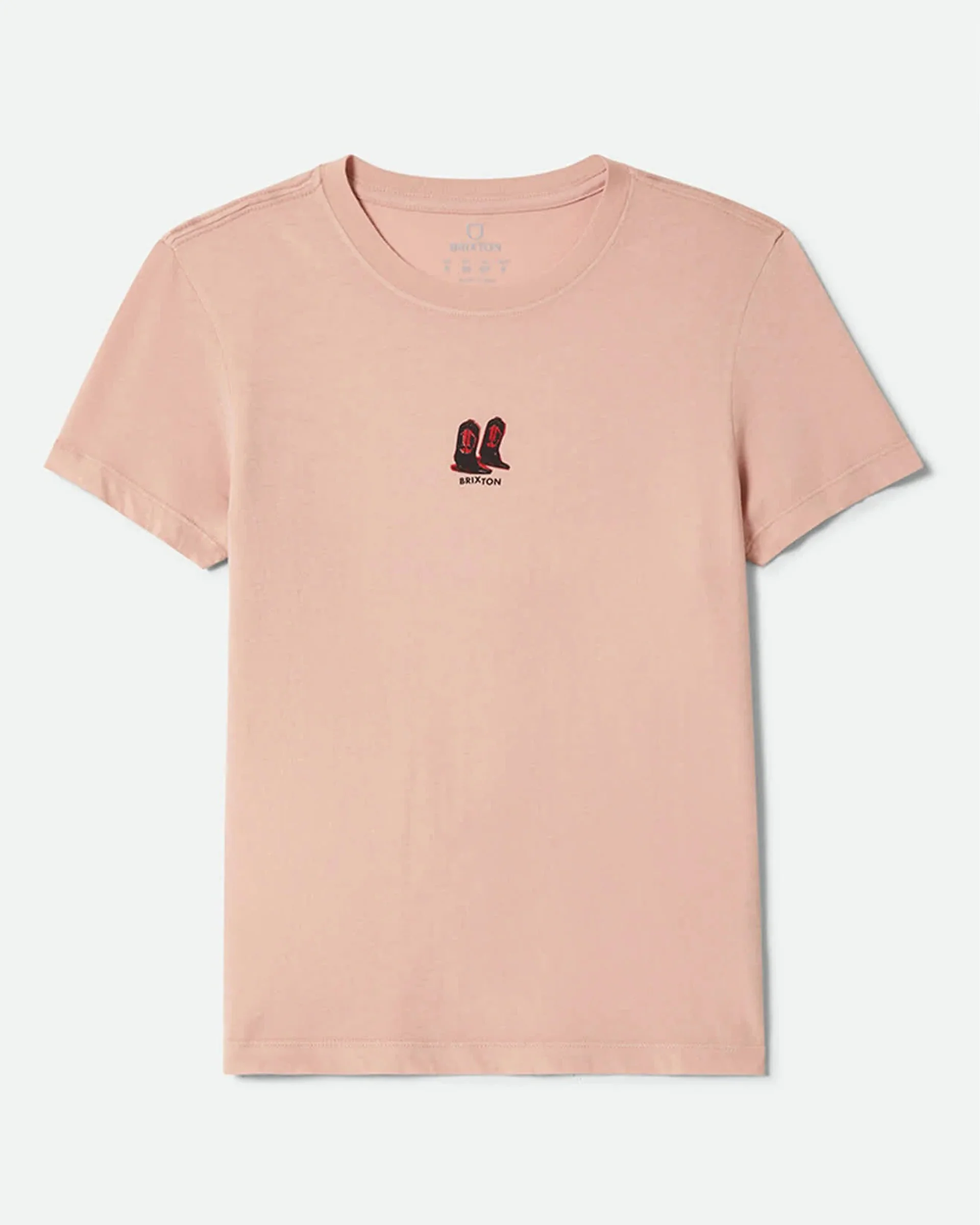 Women's Two Boots Slim Crew S/S T-Shirt - Silver Pink - Image 2