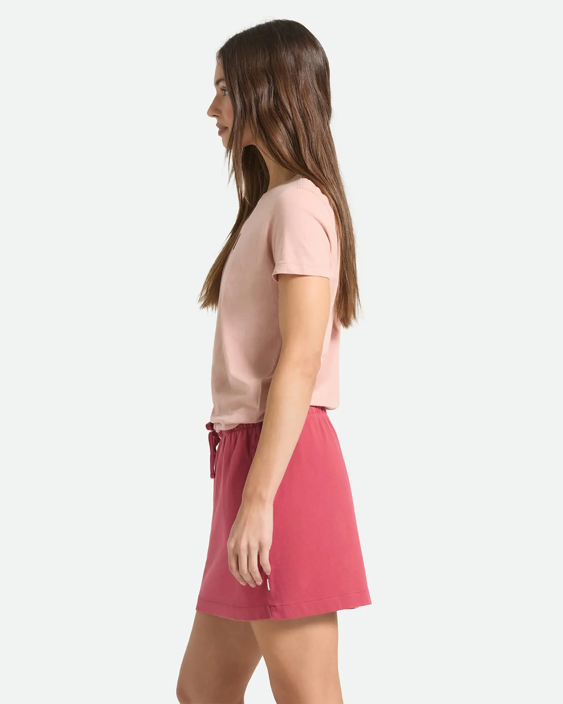 Women's Two Boots Slim Crew S/S T-Shirt - Silver Pink - Image 3