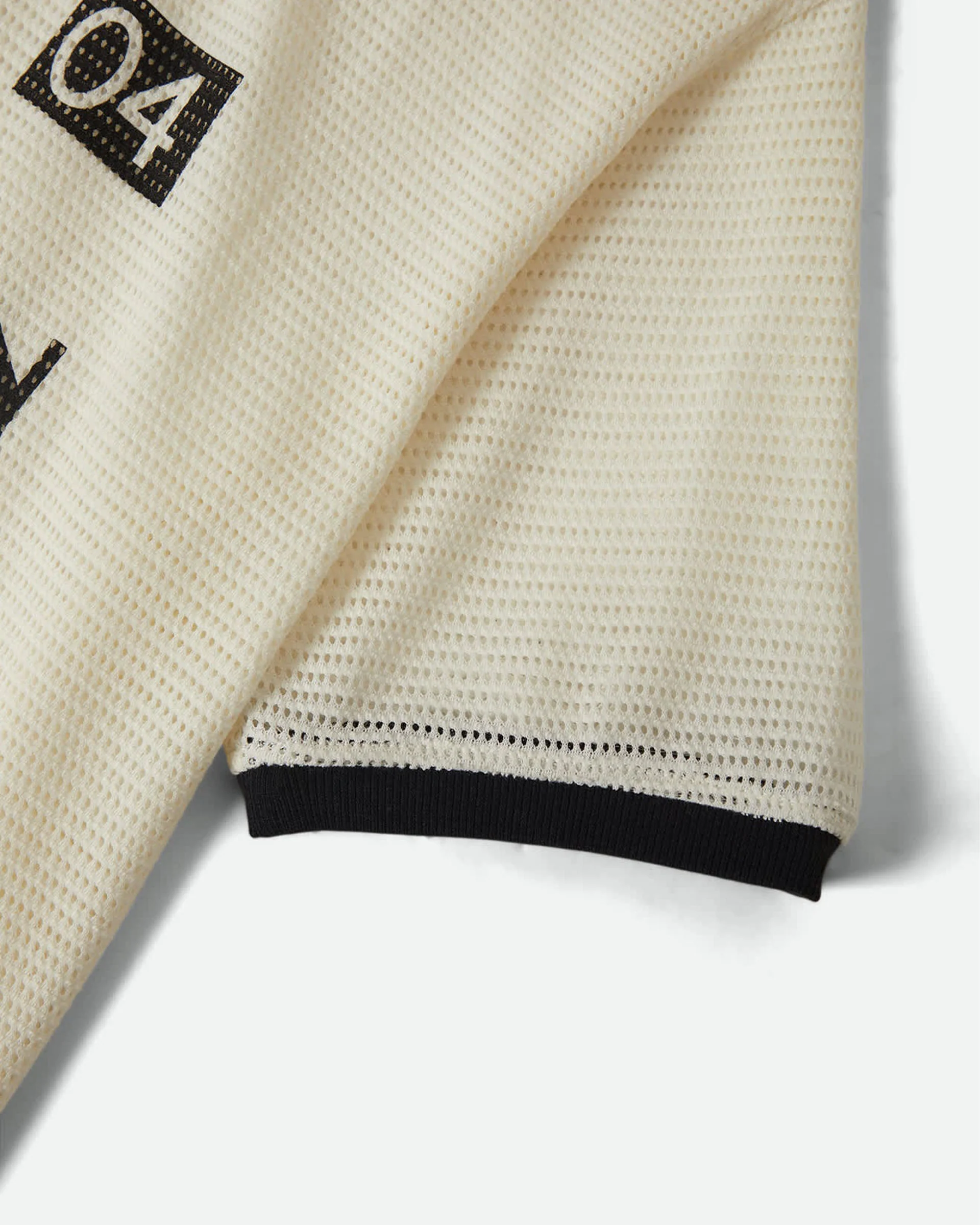 Women's Varsity S/S T-Shirt - Off White/Black - Image 8