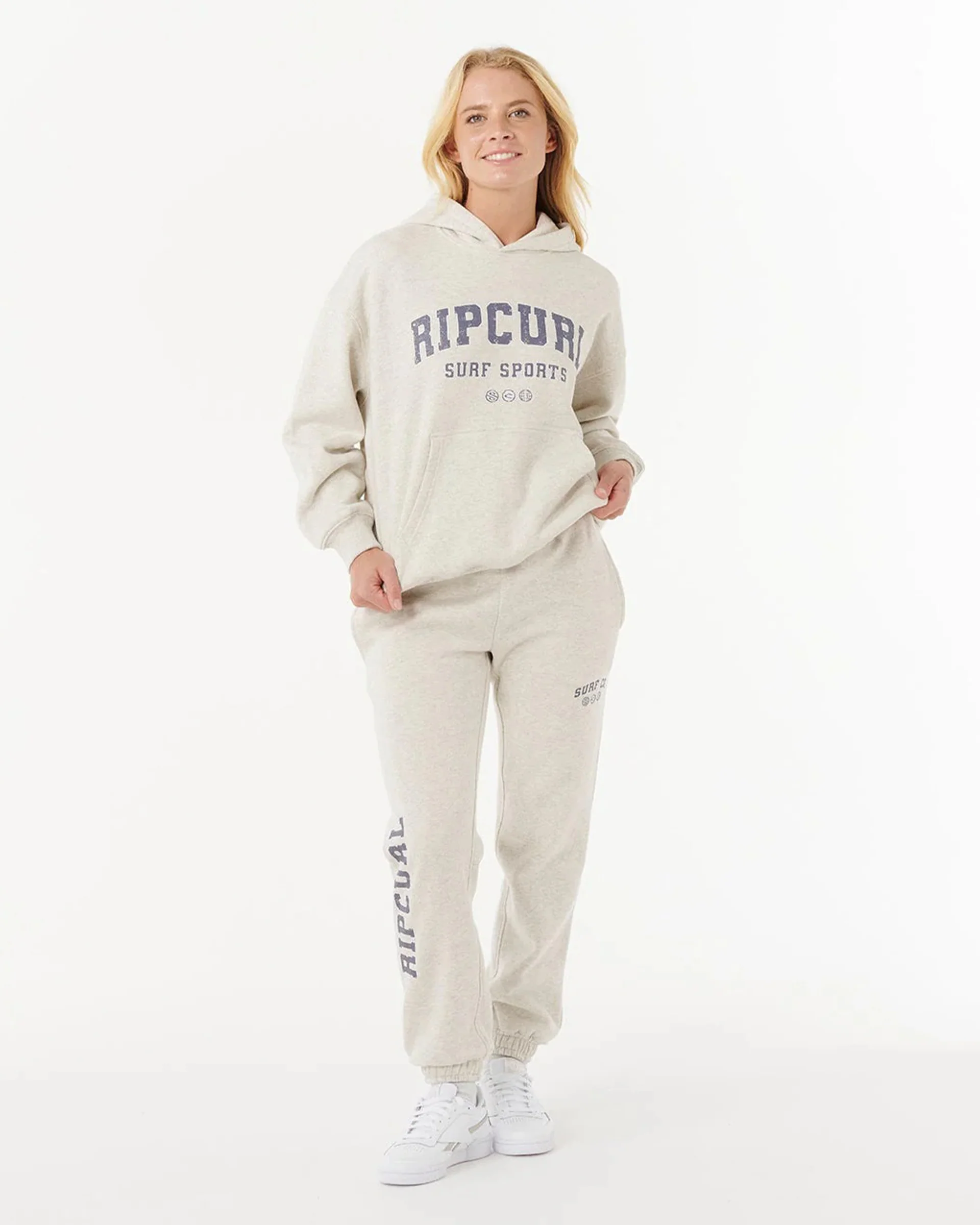 Women's Varsity Sports Pullover Hoodie - Sports Marle - Image 4