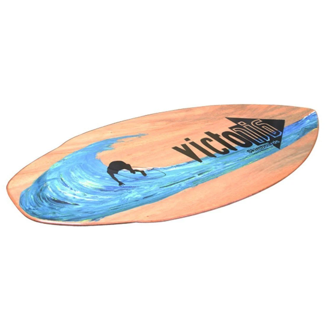 Victoria Ocean Woody Skimboard - Image 4