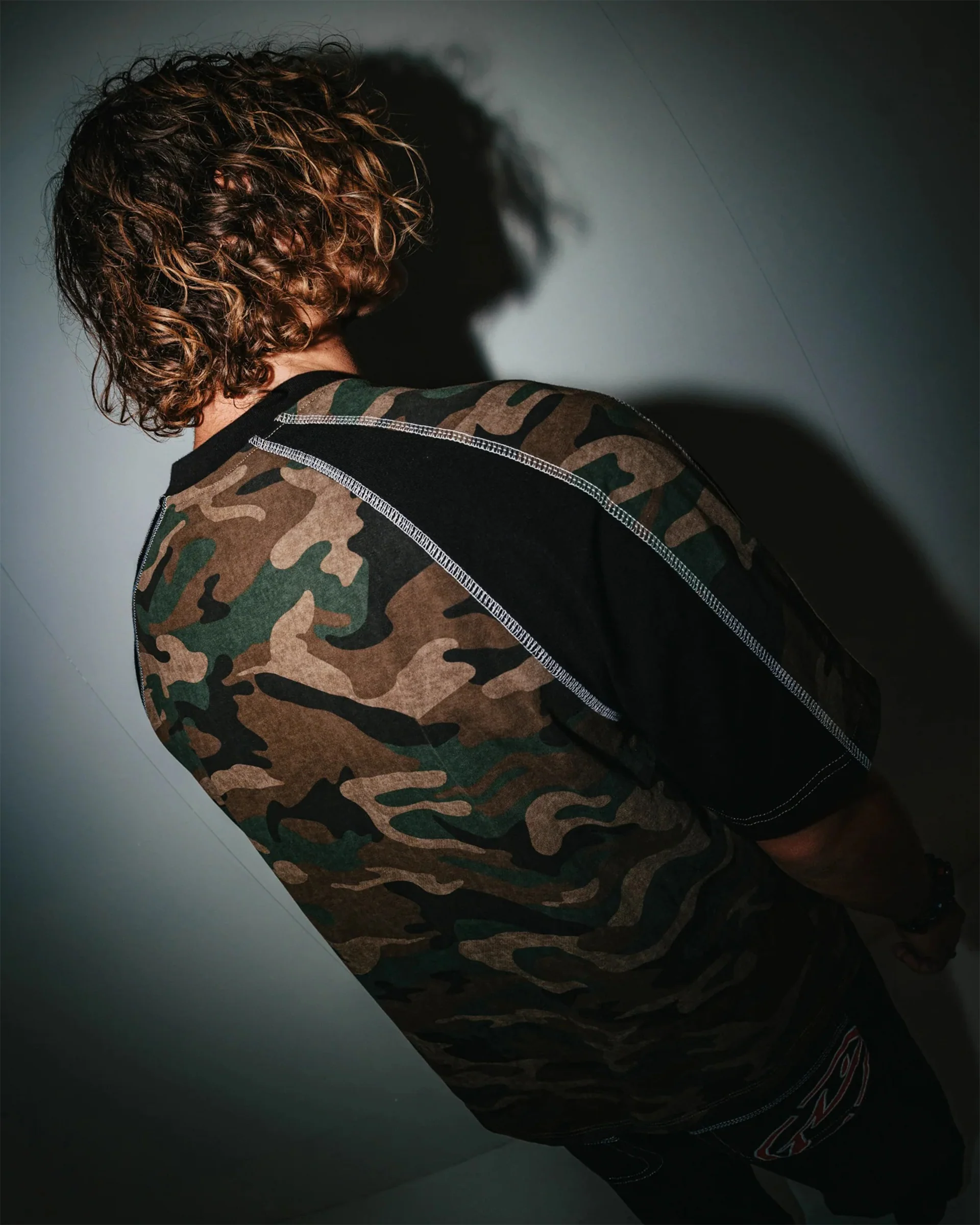 Woof Raglan S/S T-Shirt - Camo - Image 5