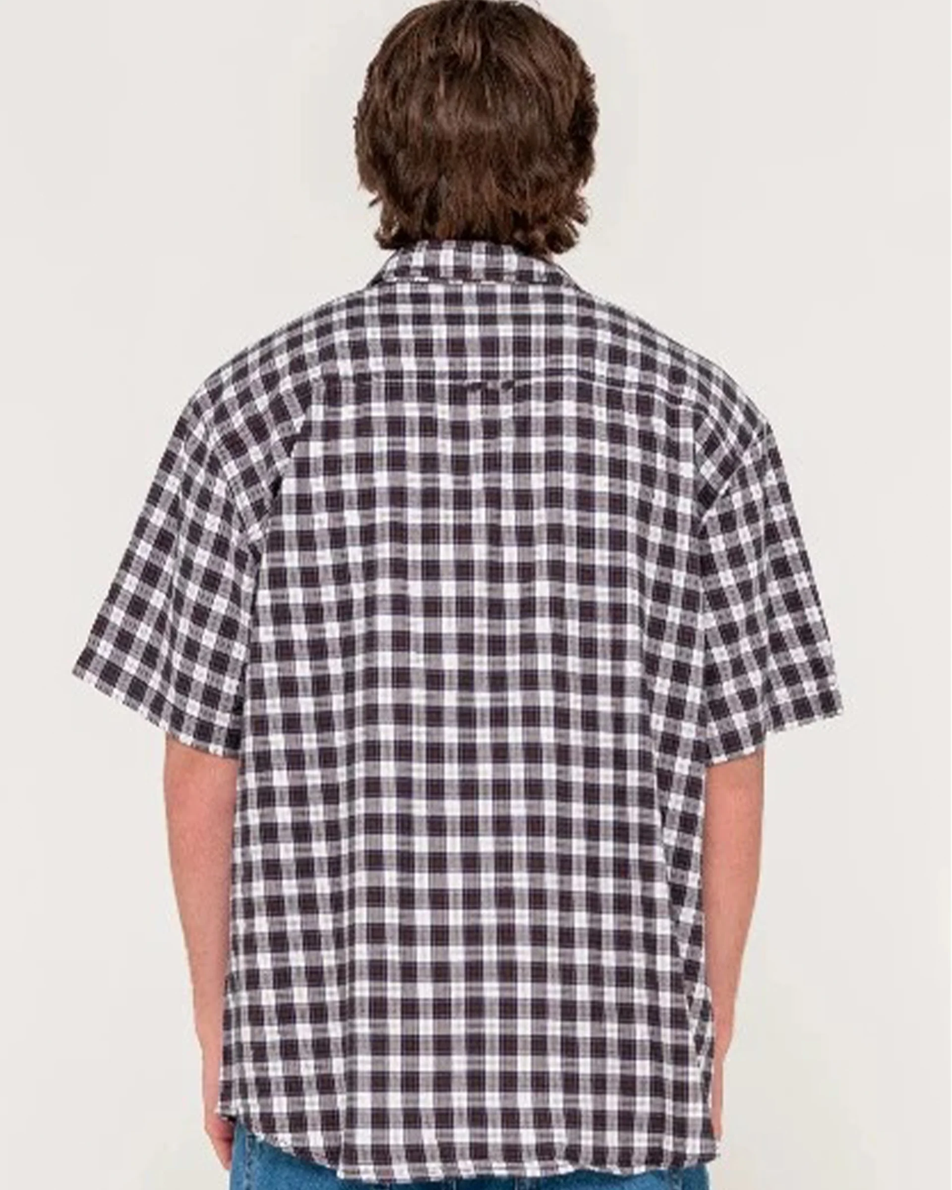 Worldwide Curved Hem S/S Shirt - Carbon - Image 2