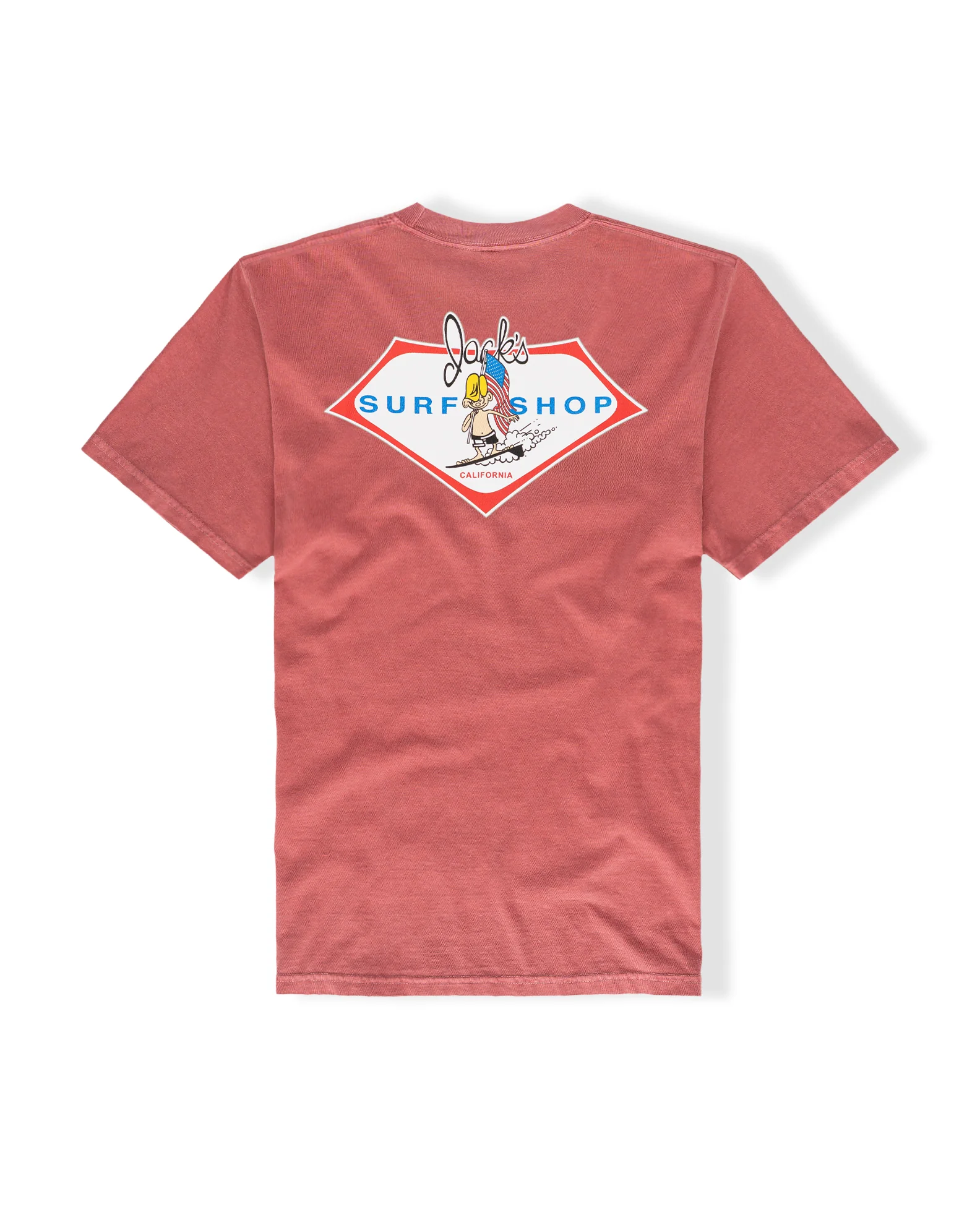 Yankee S/S Tee - Crimson