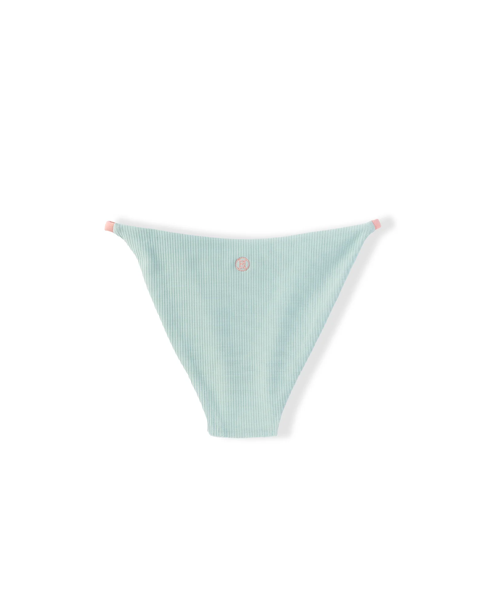 Youth Hartley Ribbed Swim Set - Sky Blue/Soft Coral - Image 6