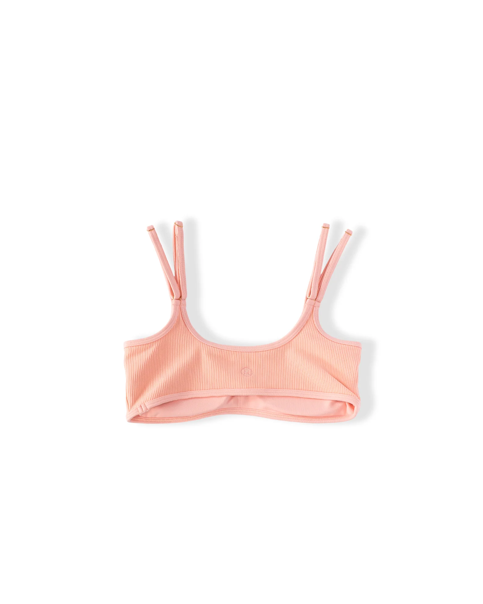 Youth Lola Ribbed Swim Set - Soft Coral - Image 7