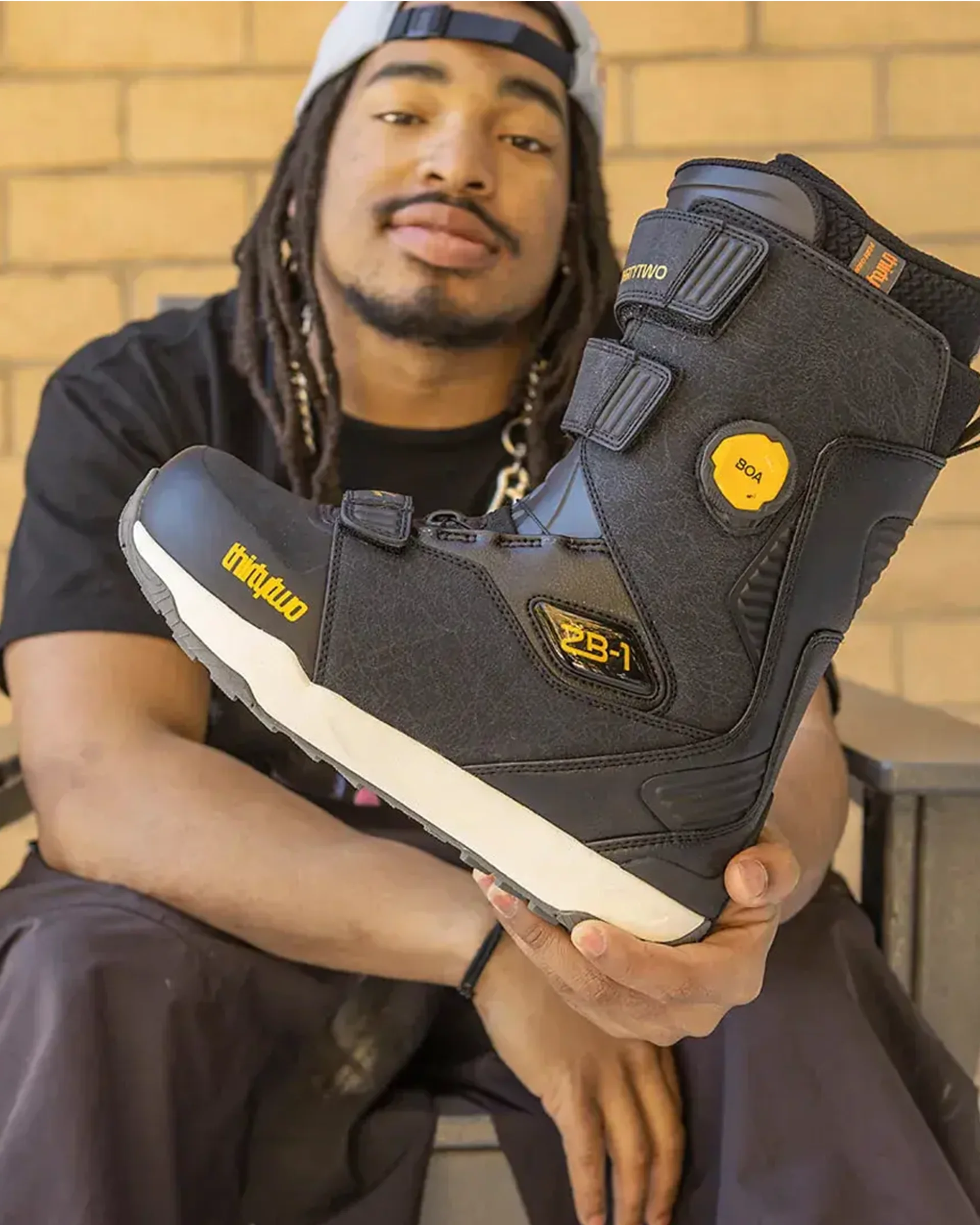 ZB-1 Boa x Zeb Powell Snowboard Boots - Black - Image 3